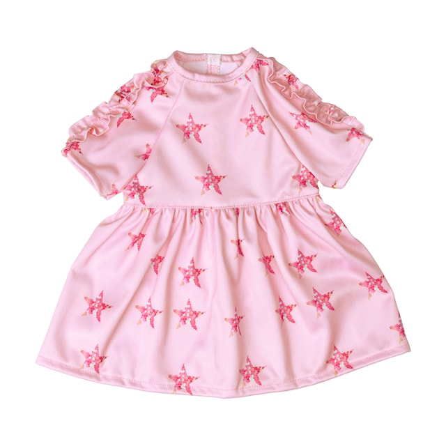 Mekko nukelle 41-46 cm Lillan & Friends