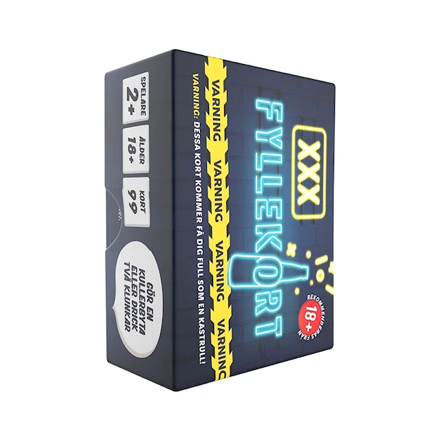 Spel Fyllekort - Full som en kastrull (SE)