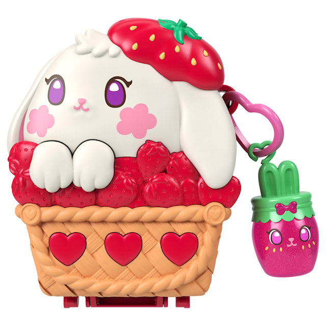 Produktbilde 1 for Core Compact Strawberry Bunny Basket Polly Pocket