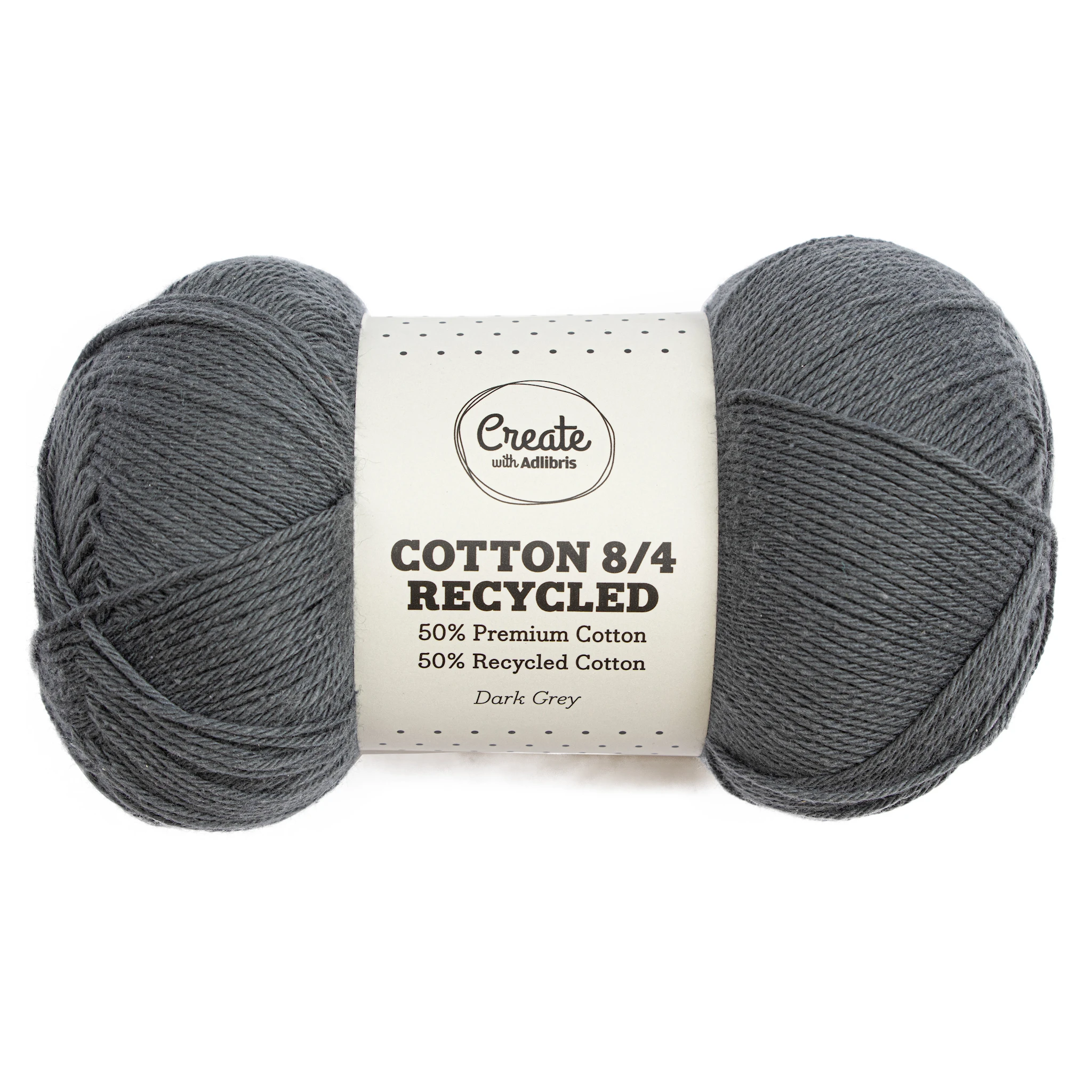 Produktbild för Cotton 8/4 Garn 100 g Adlibris