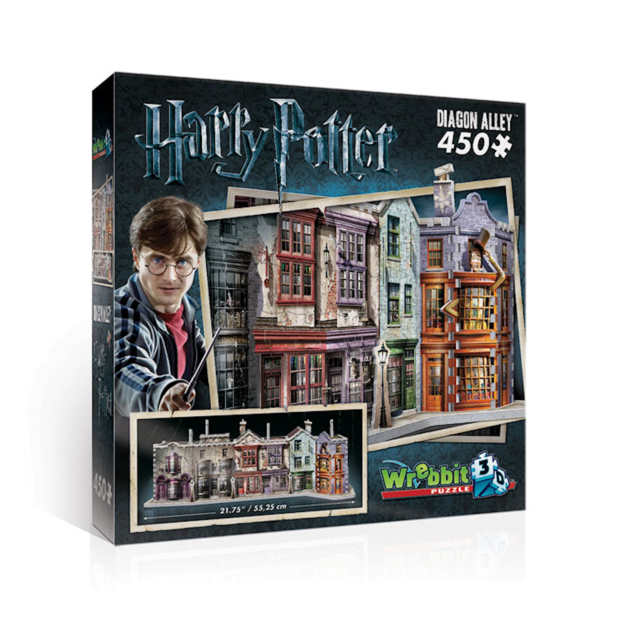 Produktbilde for 3D-puslespill, Diagonallmenningen, Harry Potter