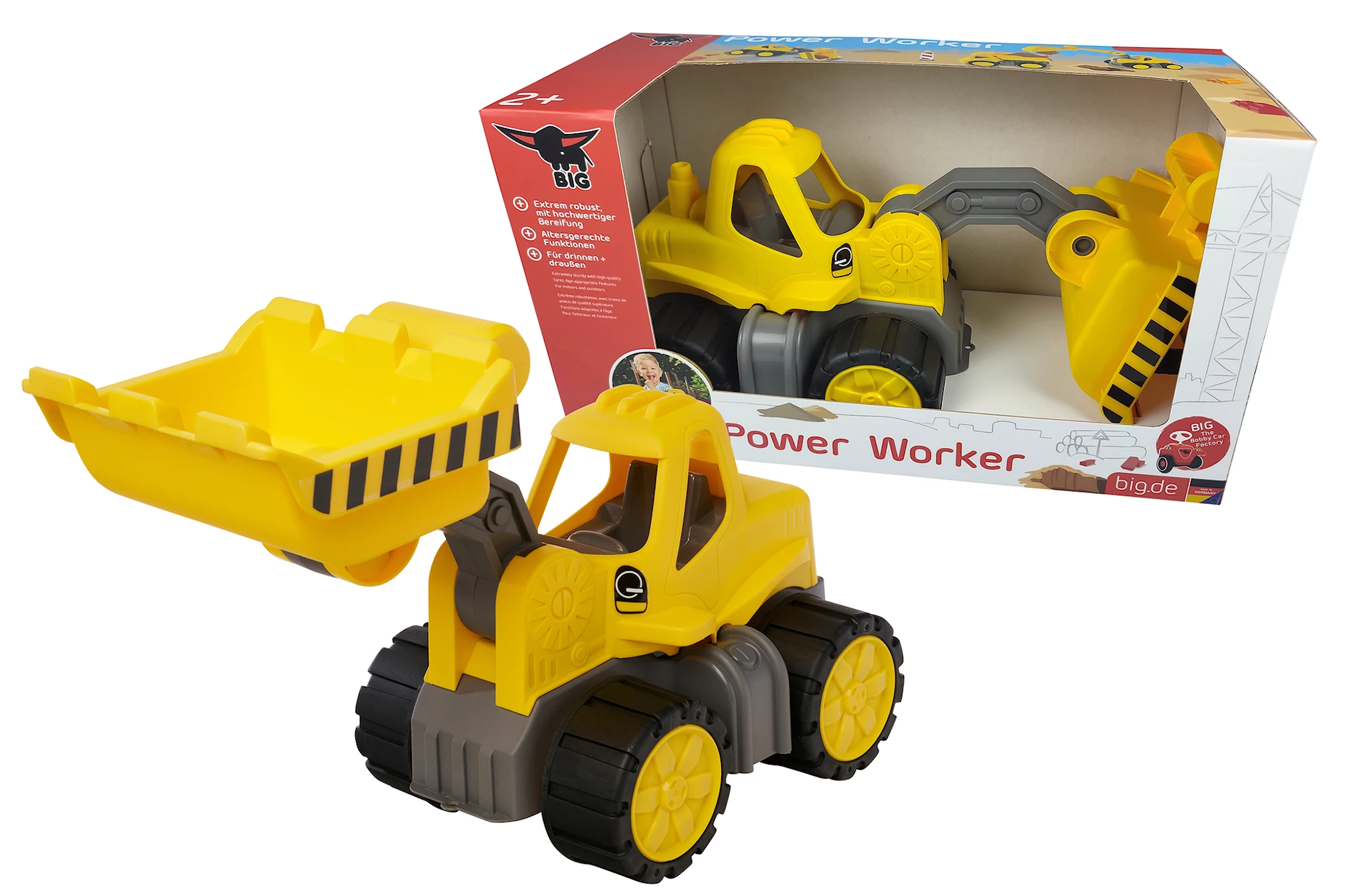 Tuotekuva ille BIG Power Worker Classic -pyöräkuormaaja