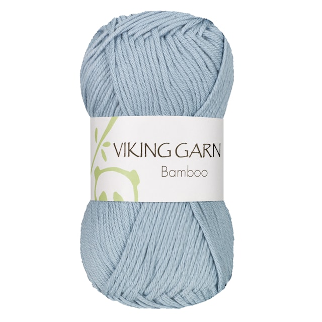Bamboo 50 g Lys blå 620 Viking Garn