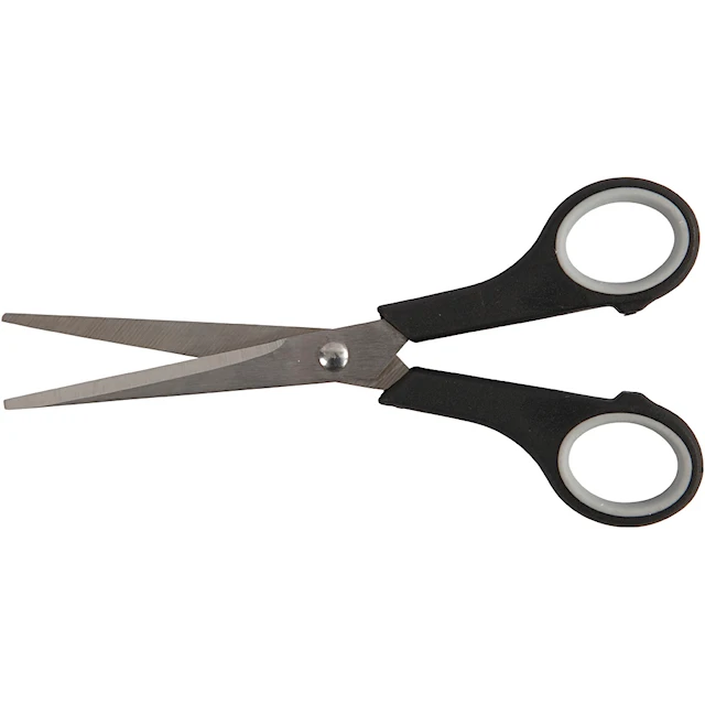 Yleissakset, Pit. 17 cm, teräväkärkiset, oikeakätiset & vasenkätiset, 1 kpl