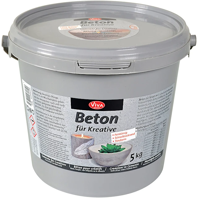 Hobbybetong, grå, 5000 g/ 1 förp.
