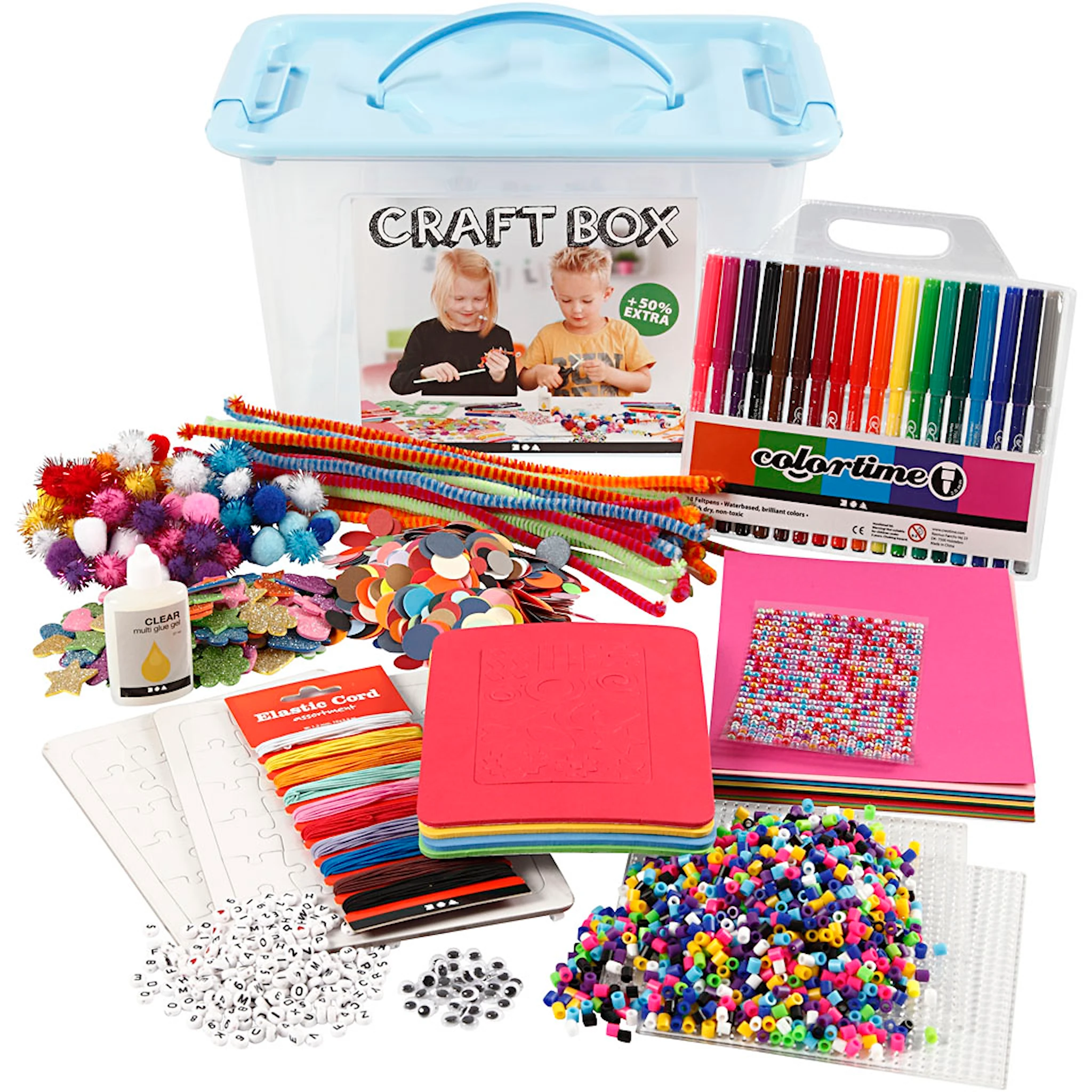 Produktbilde for Hobbyboks, 34x34x20 cm