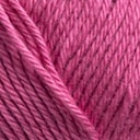 Tilda Garn Bomullsmix 50 G Hot Pink 48 Svarta Fåret