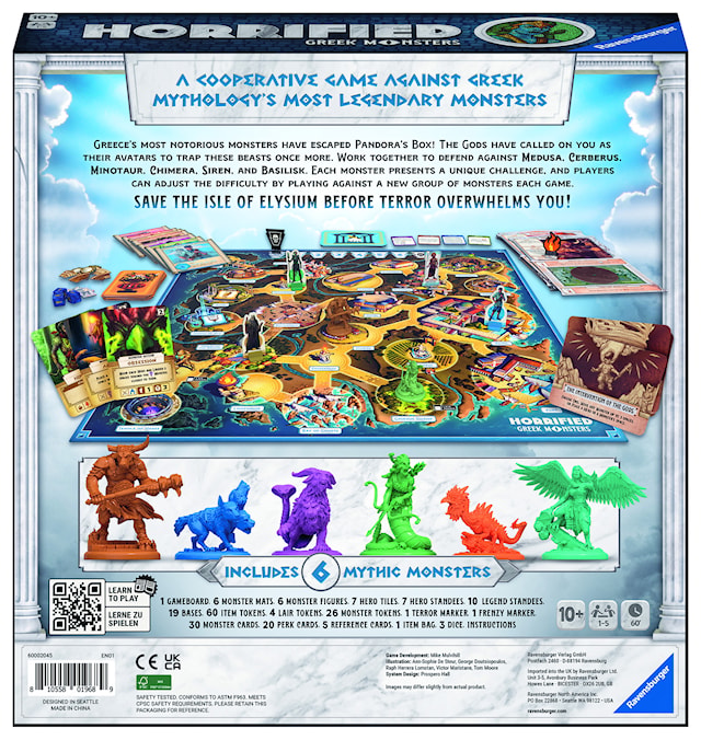 Produktbilde 2 for Horrified Greek Monsters, Ravensburger (EN)