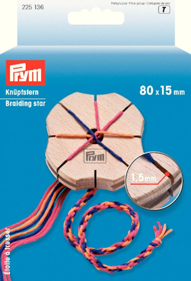 Flätstjärna 80 x 15 mm Prym
