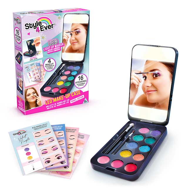 Mini Make Up Fodral med LED-belysning Style 4 Ever