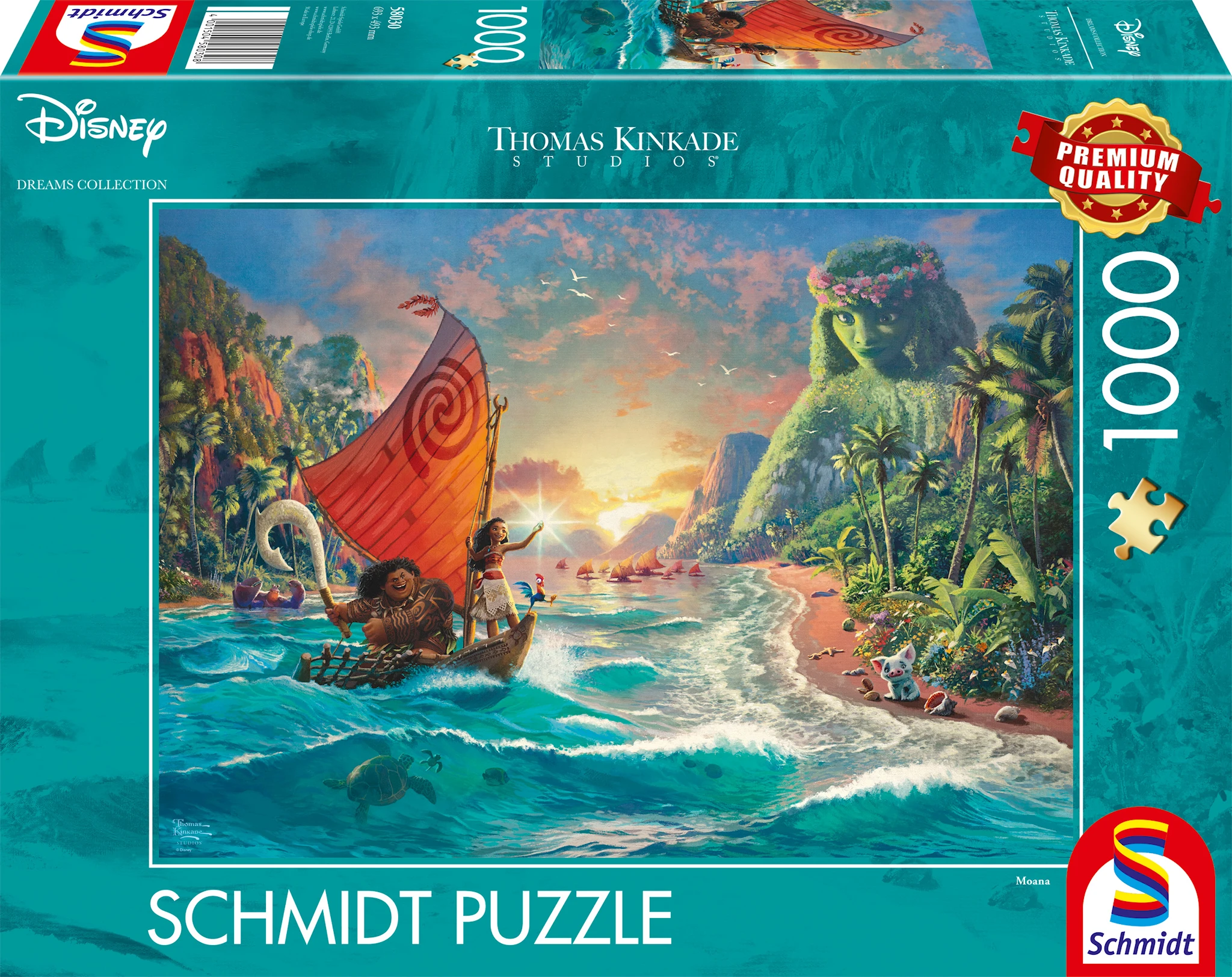 Tuotekuva ille Disney Vaiana Moana Palapeli 1000 palaa Schmidt
