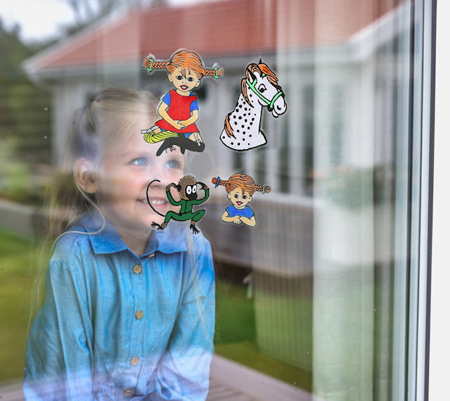 Tuotekuva 2 - Pippi Window Painting Micki