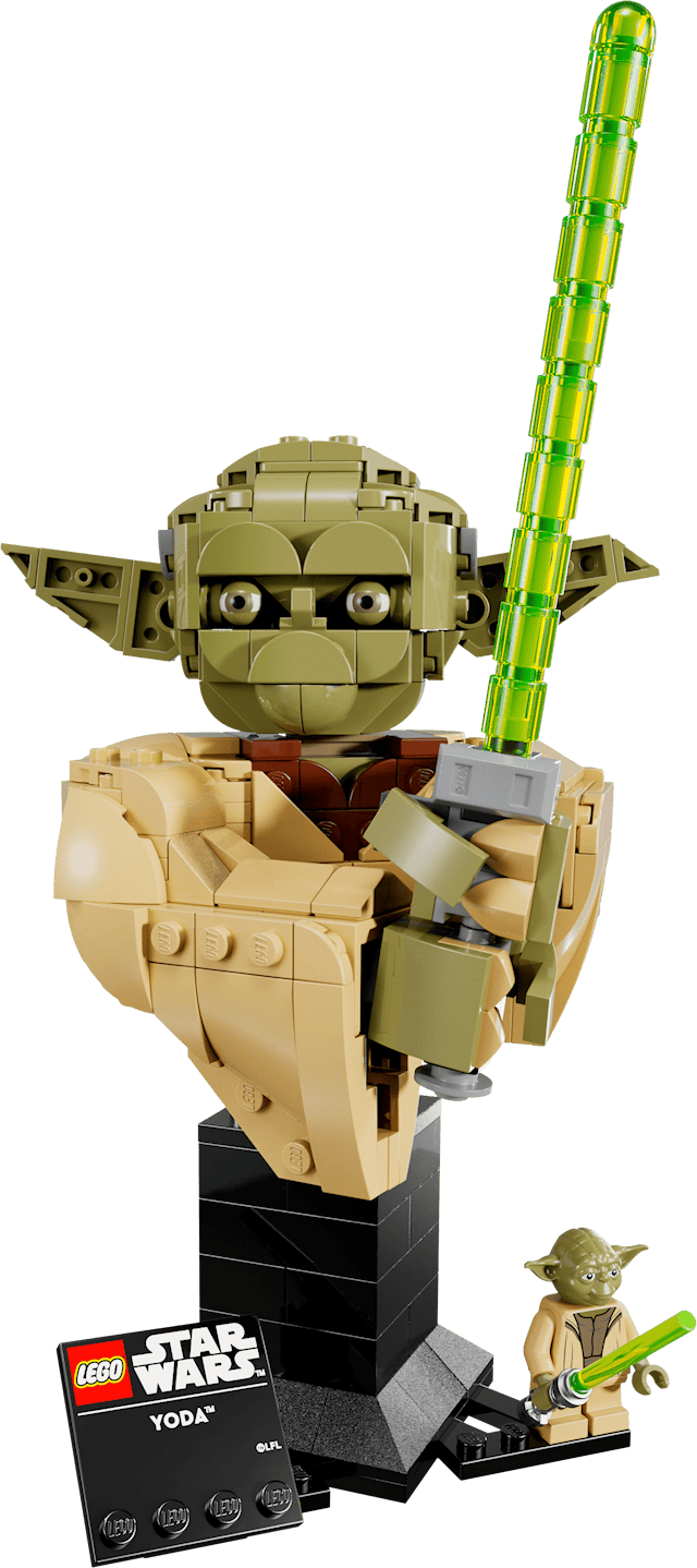Tuotekuva 2 - Yoda™ Bust LEGO® Star Wars™ (75438)