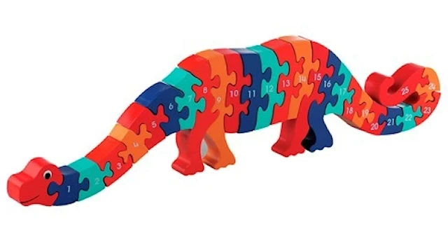 Pusseldjur Dino 1-25 Lanke Kade