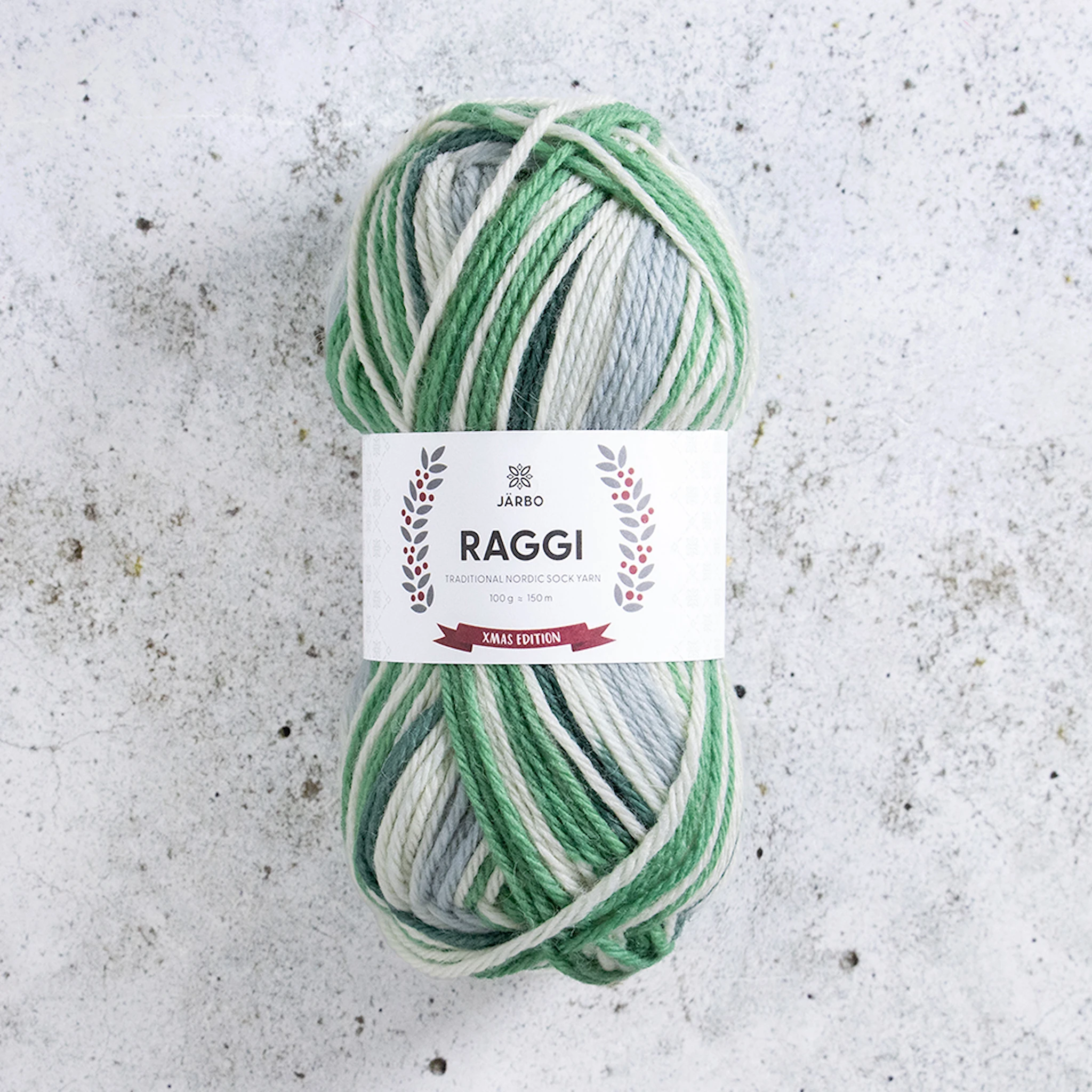 Produktbild för Raggi Garn Ullmix 100 g Järbo