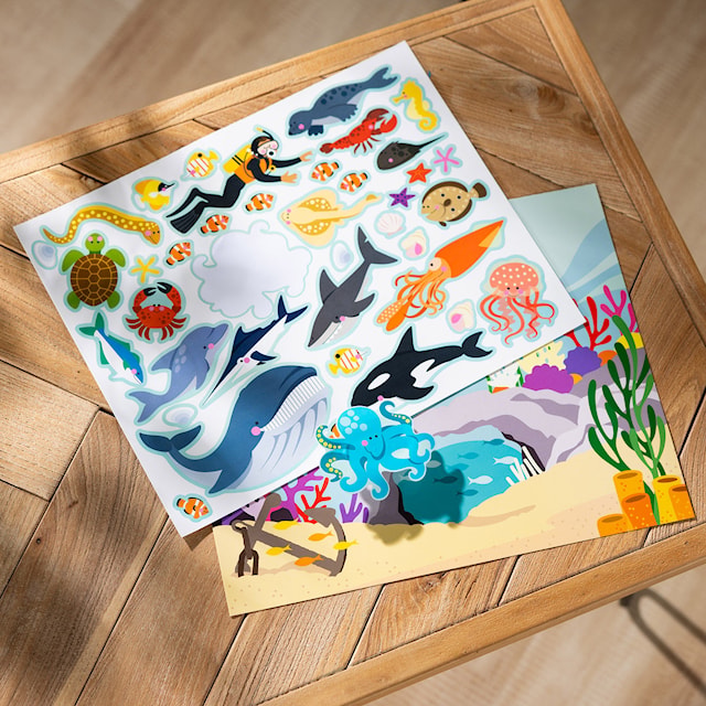 Tuotekuva 6 - Reusable Sticker Pad Habitats Melissa & Doug
