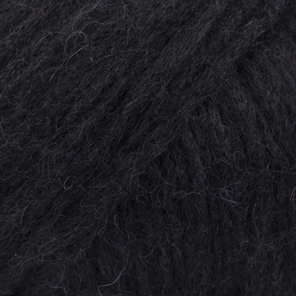 Air Uni Color Garn Alpackamix 50 g Black 31 Drops