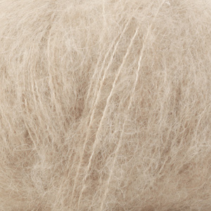 Brushed Alpaca Silk Uni Colour Garn 25 g ljus beige 04 Drops