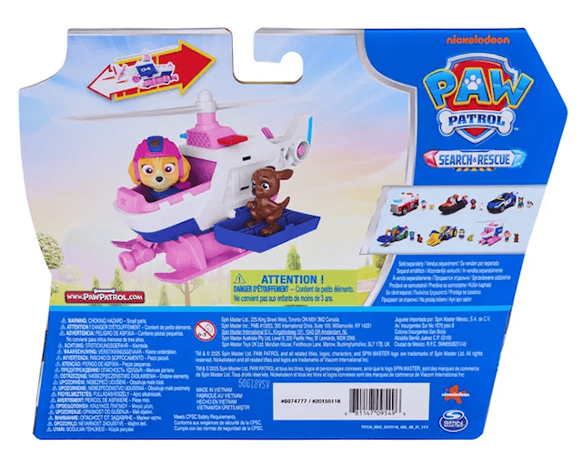 Produktbild 3 för Paw Patrol Search & Rescue Fordon med Figur Skye