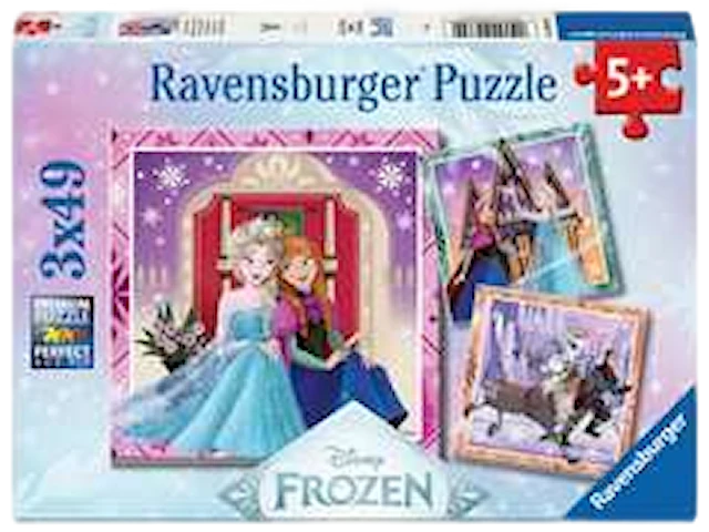 Disney Frozen Lasten Palapeli 3x49 Palaa Ravensburger