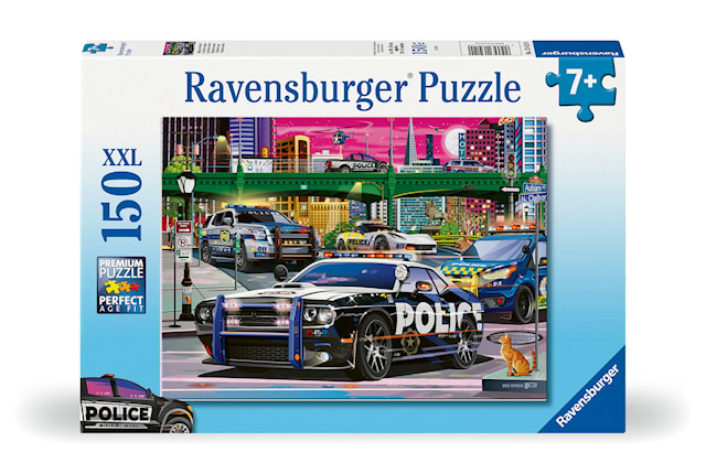 Produktbilde 1 for Puslespill Police On Patrol 150 brikker, Ravensburger