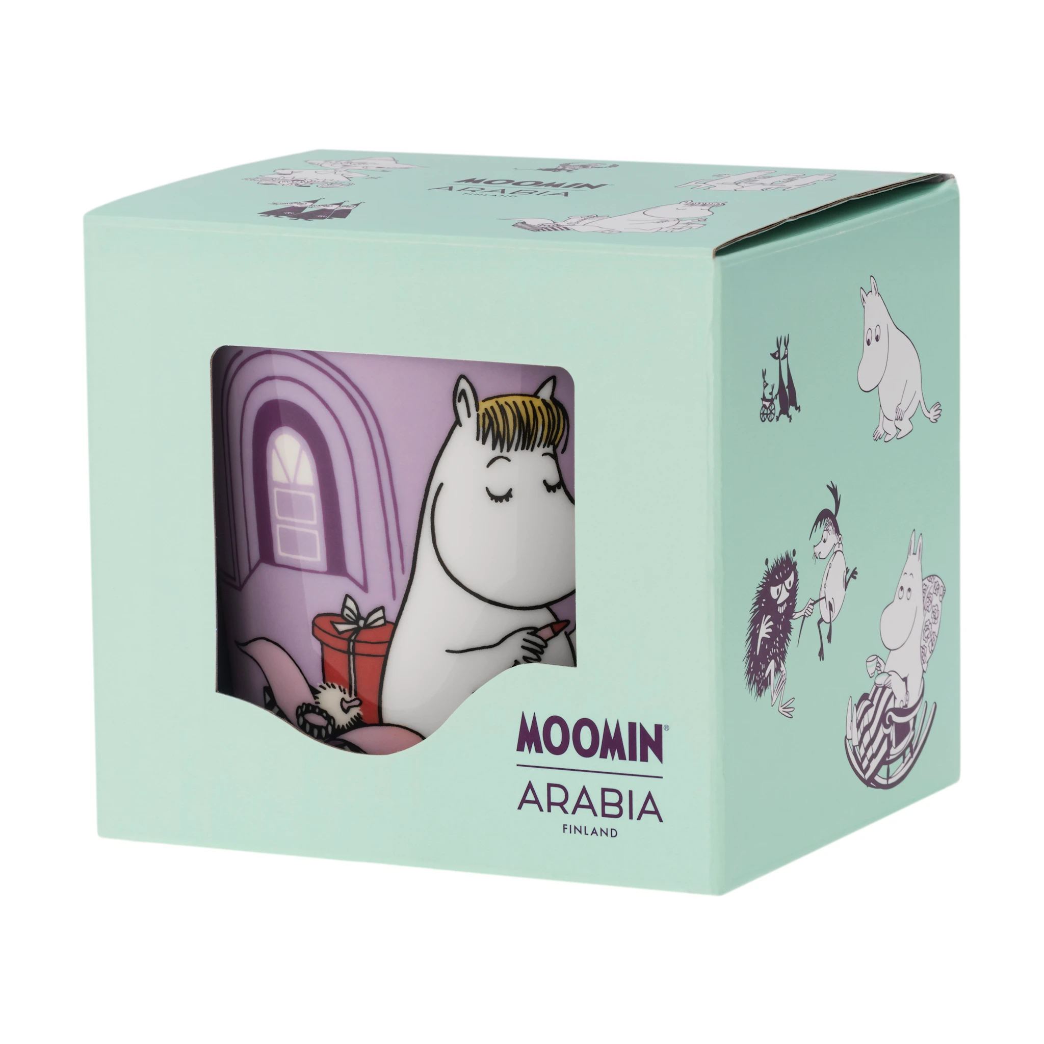 Tuotekuva ille Arabia Muumi muki Niiskuneiti 80-vuotisjuhla 30 cl