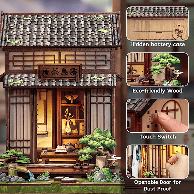 Tuotekuva 2 - Midi Book Nook Kirishima Cha-an CuteBee