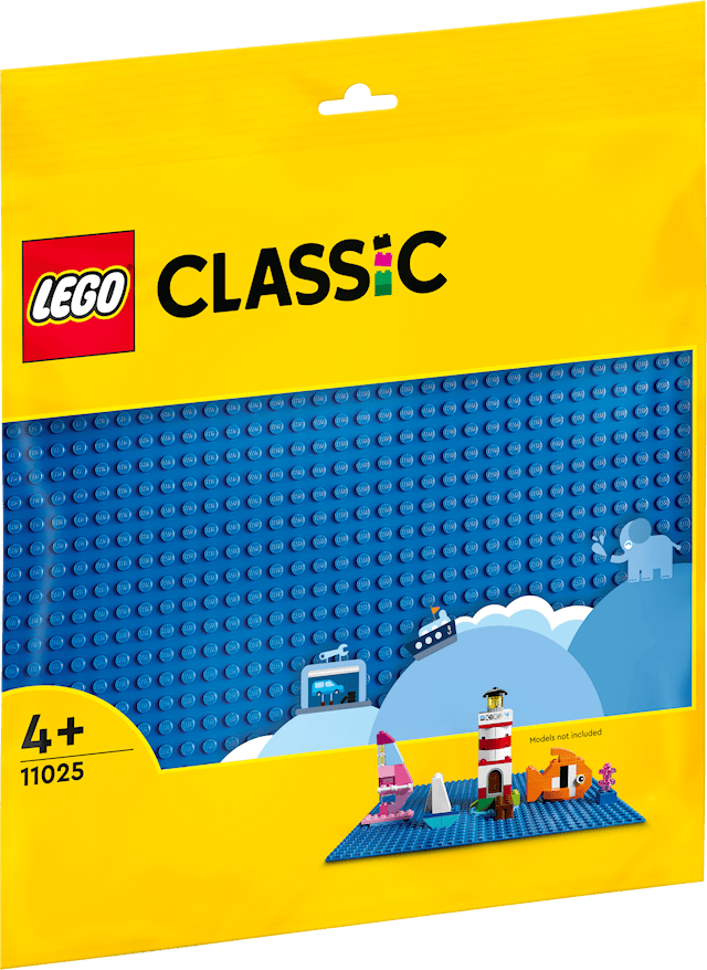 Produktbilde 1 for Blå basisplate LEGO® Classic (11025)