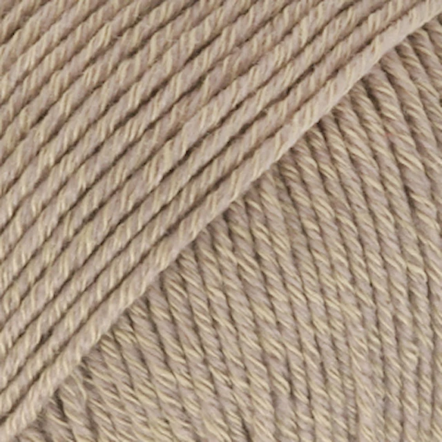 Cotton Merino Uni Colour Lanka Villasekoitus 50 g Beige 03 Drops