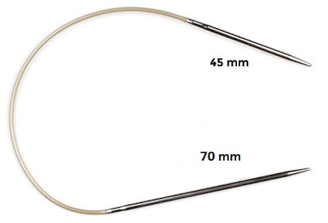 SockWonder Basic Rundstickor 25 cm 3,5mm Addi