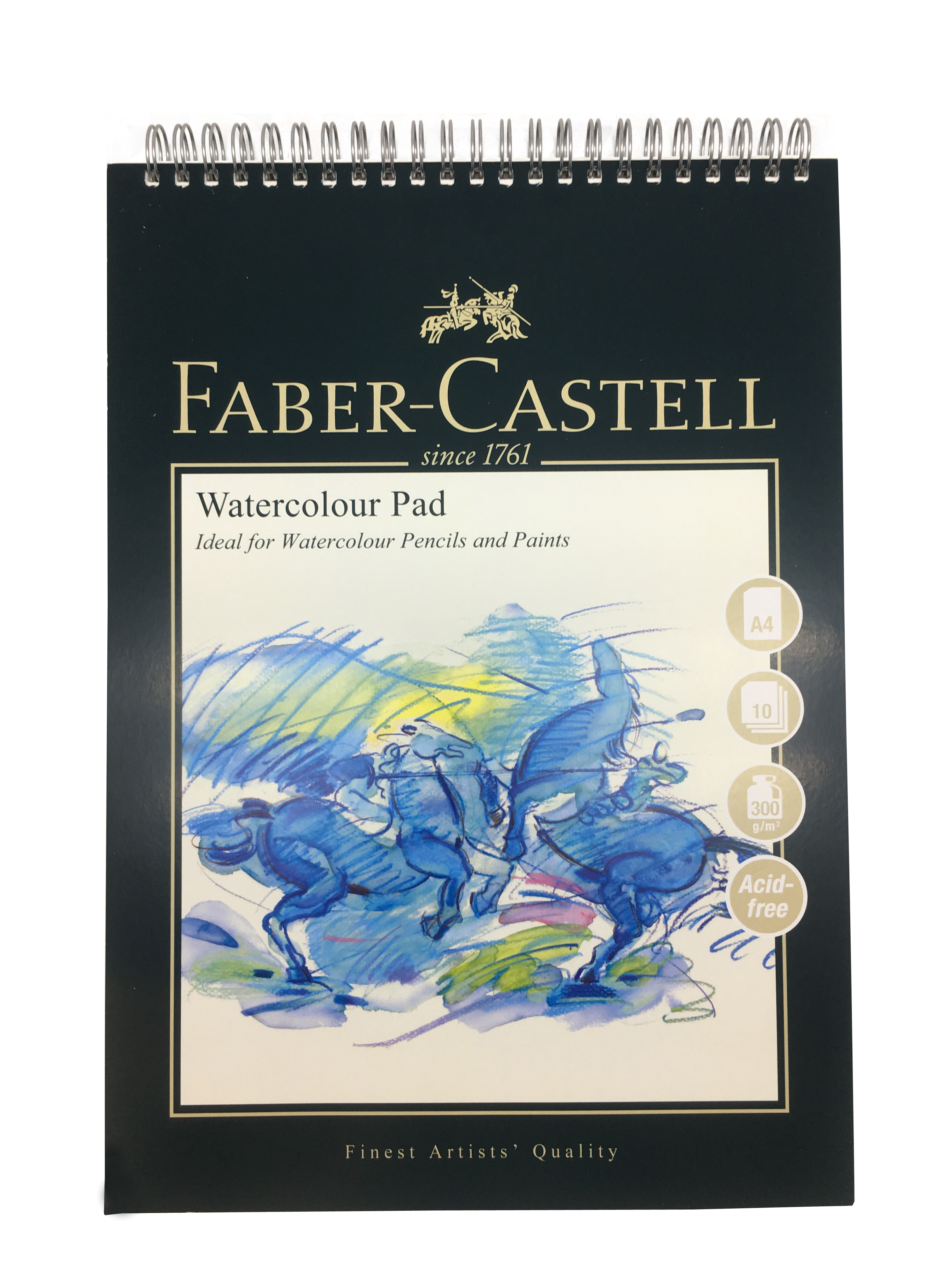 Akvarellblock A4 10 ark 300g Faber-Castell
