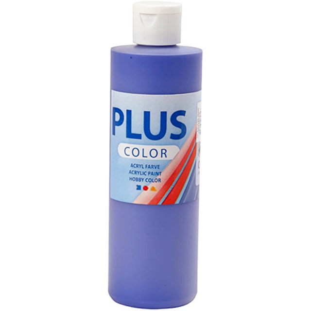 Produktbilde 1 for Plus Color hobbymaling, 250 ml, ultramarin