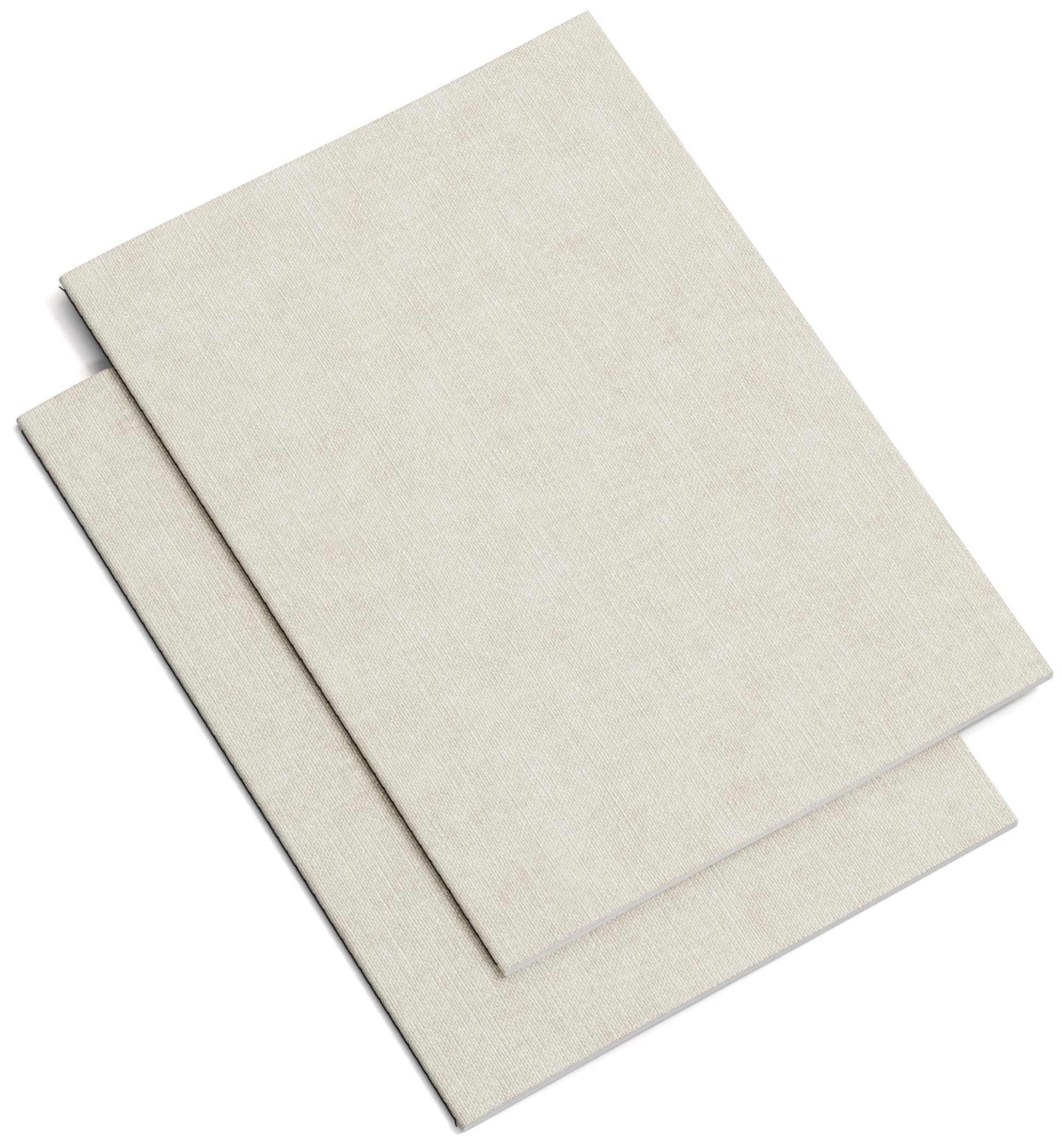 Anteckningsblock A4 Linjerat 2-pack Linen Bigso Box of Sweden