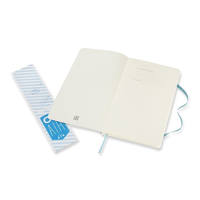 Produktbilde 4 for Classic Soft Linjert Large Reef Blue Moleskine
