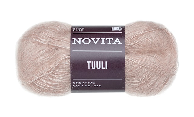 Tuuli Lanka Mohair 25 g Heijastus 604 Novita