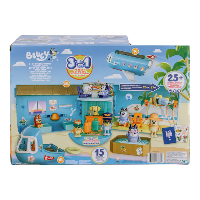 Produktbild 8 för Bluey's 3-i-1 Flygplan Lekset Bluey