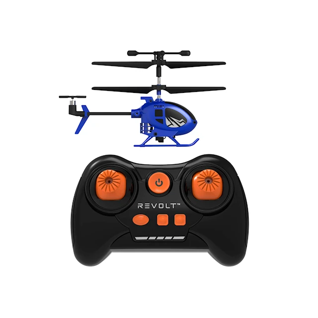 Radio-ohjattava Helikopteri R/C S100 Sininen Revolt Syma