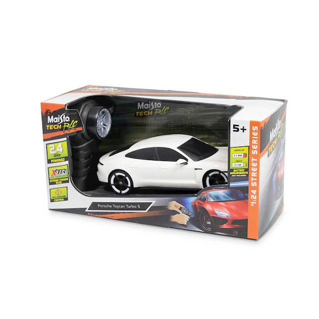 Produktbilde 2 for Porsche Taycan Turbo S 2,4Ghz Radiostyrt Bil 1:24 Bburago