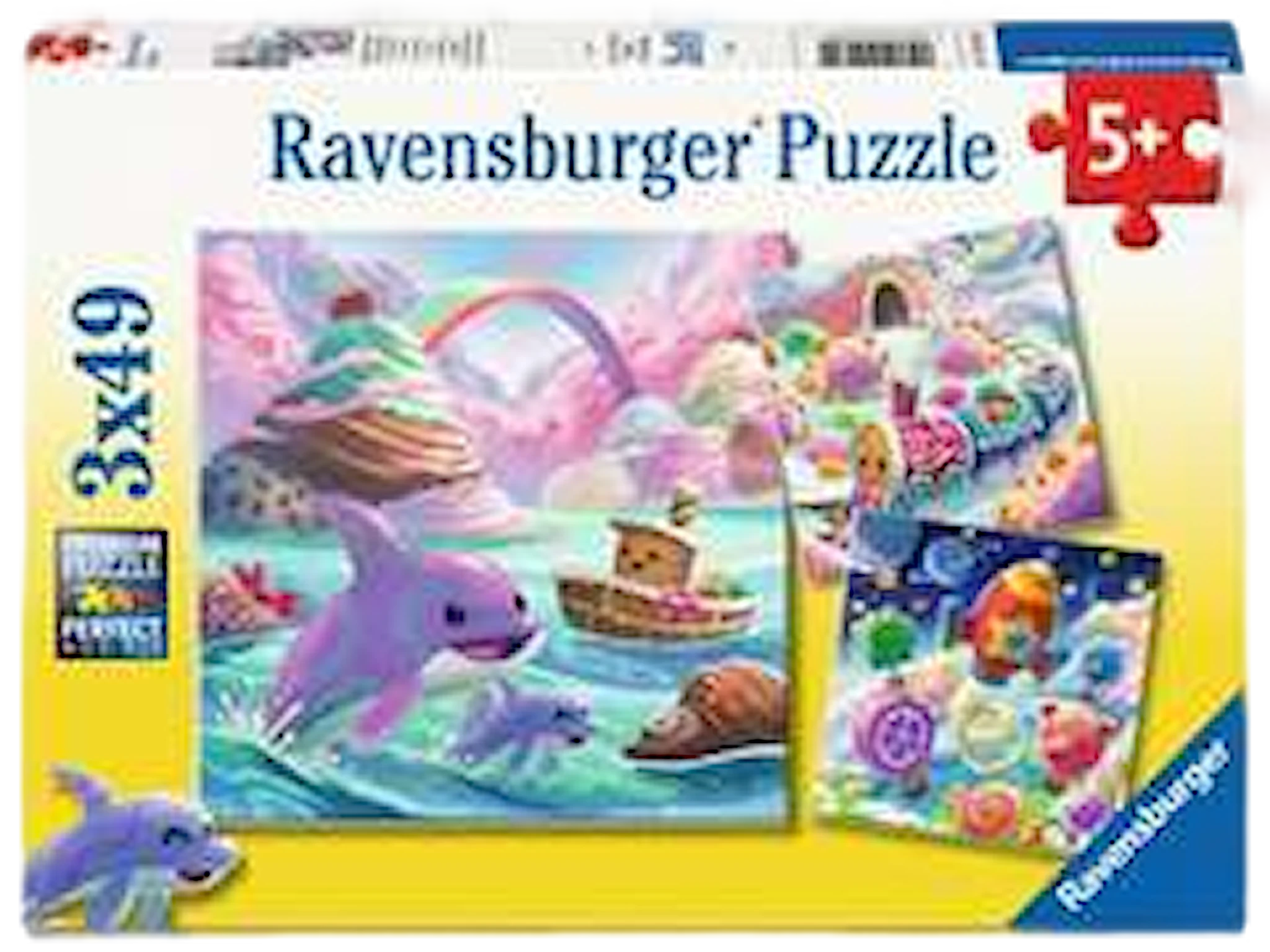 Tuotekuva ille Candy World Lasten Palapeli 3x49 Palaa Ravensburger