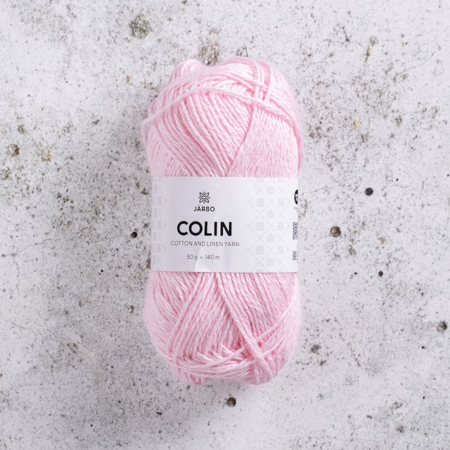 Nya Colin bomull lin miks 50 gr Pink Flush 153 Järbo