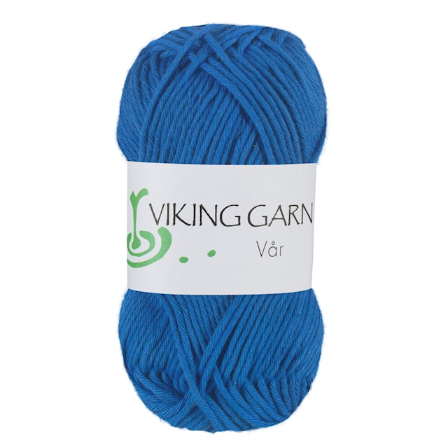 Vår Puuvilla 50 g Taivaansininen 422 Viking Garn