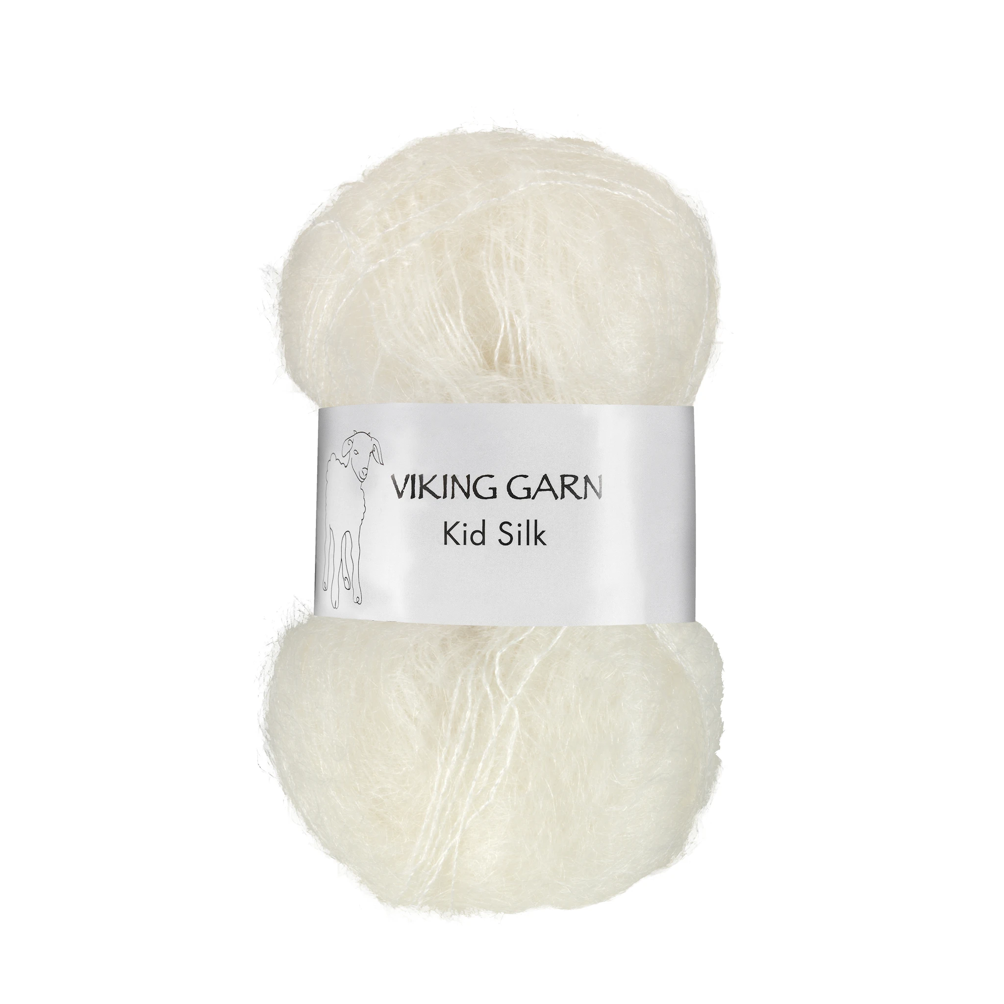 Produktbild för Kid/Silk Garn 25 g Viking Garn
