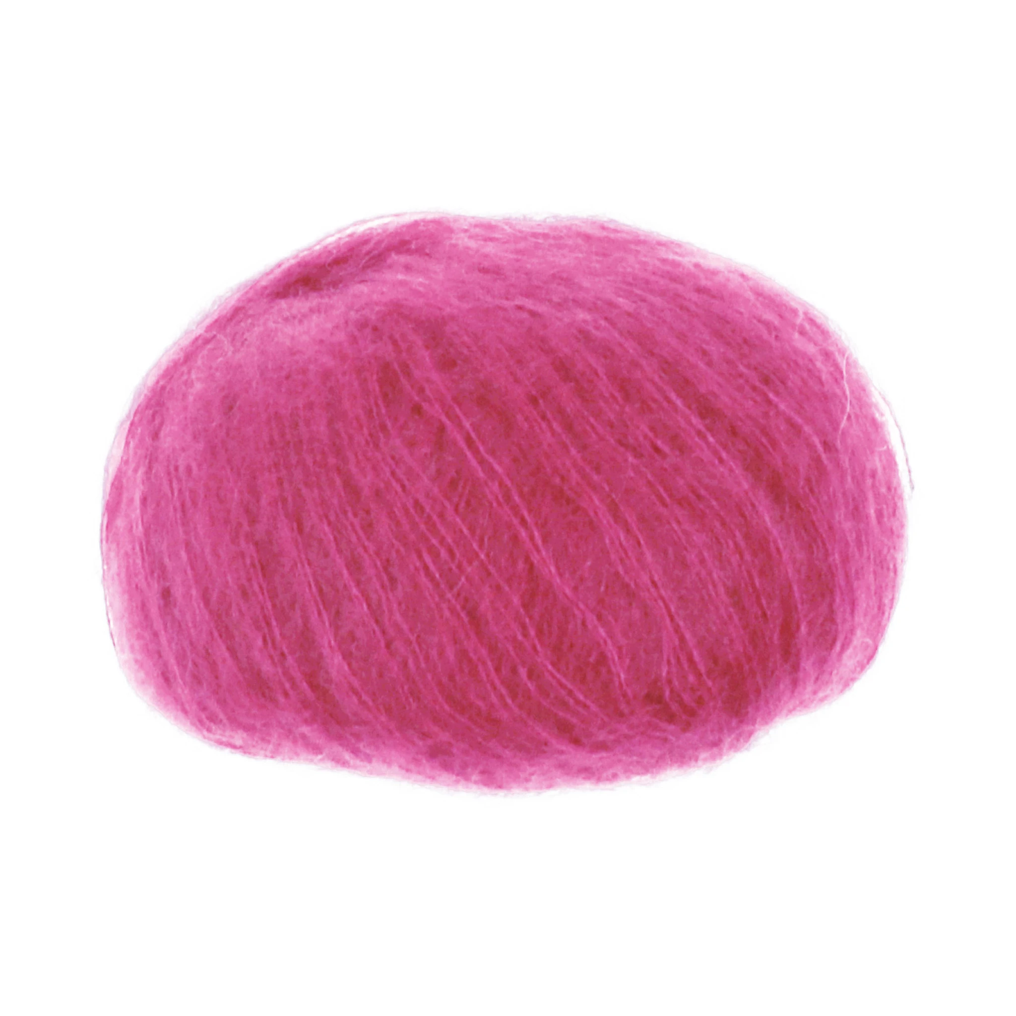 Produktbild för Silk Mohair 25 g Magenta 30483 Lana Gatto