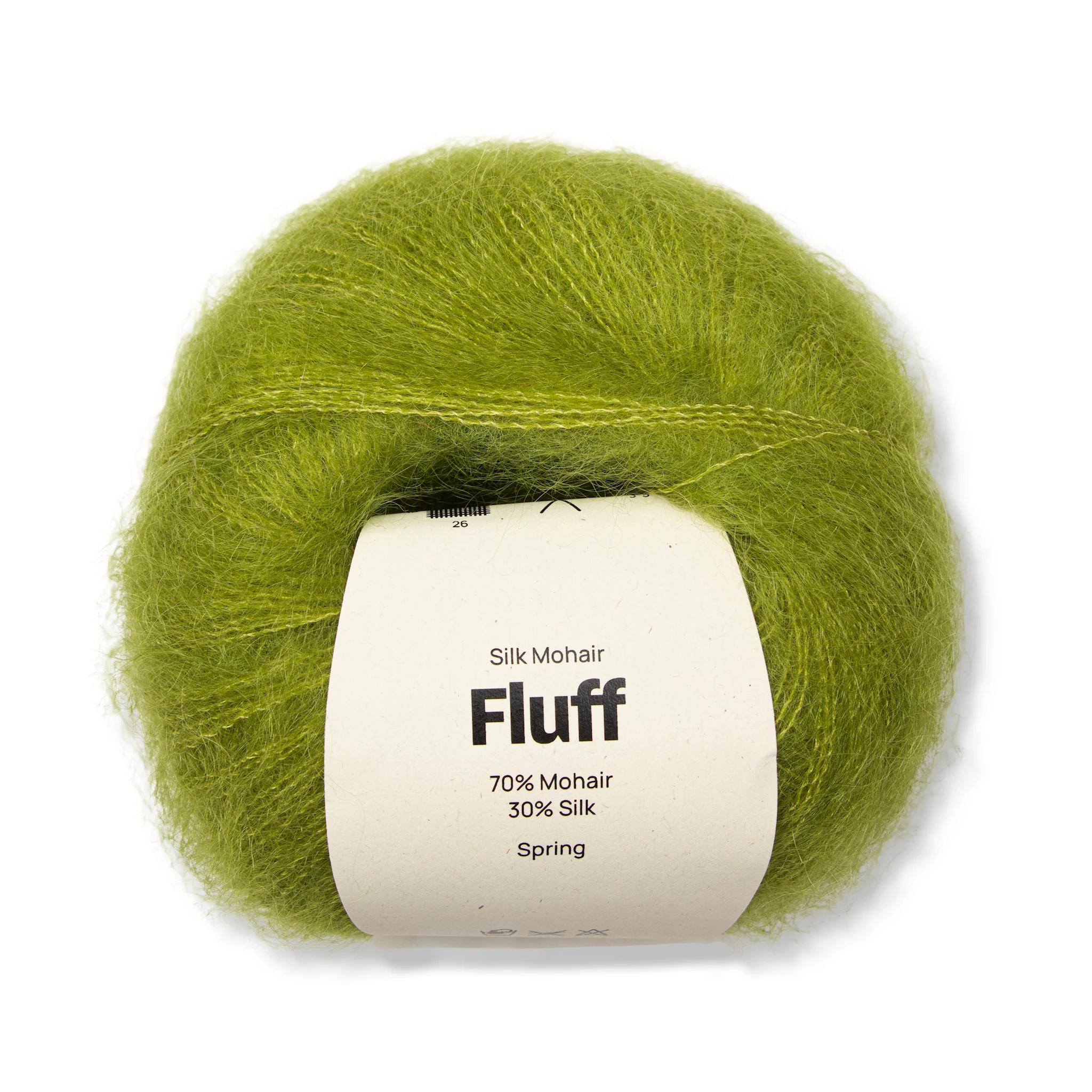 Produktbild för Silk Mohair Fluff 25 gr Adlibris