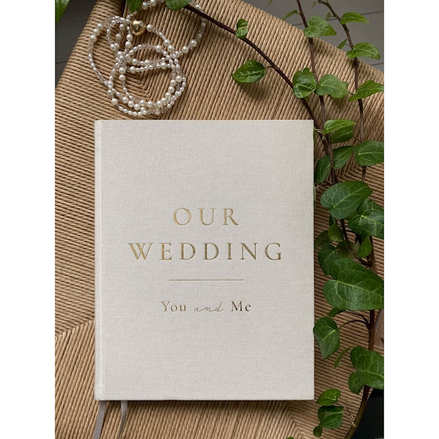 Tuotekuva 2 - The Wedding Journal 25,5 x 20 cm Off-white Paperstyle