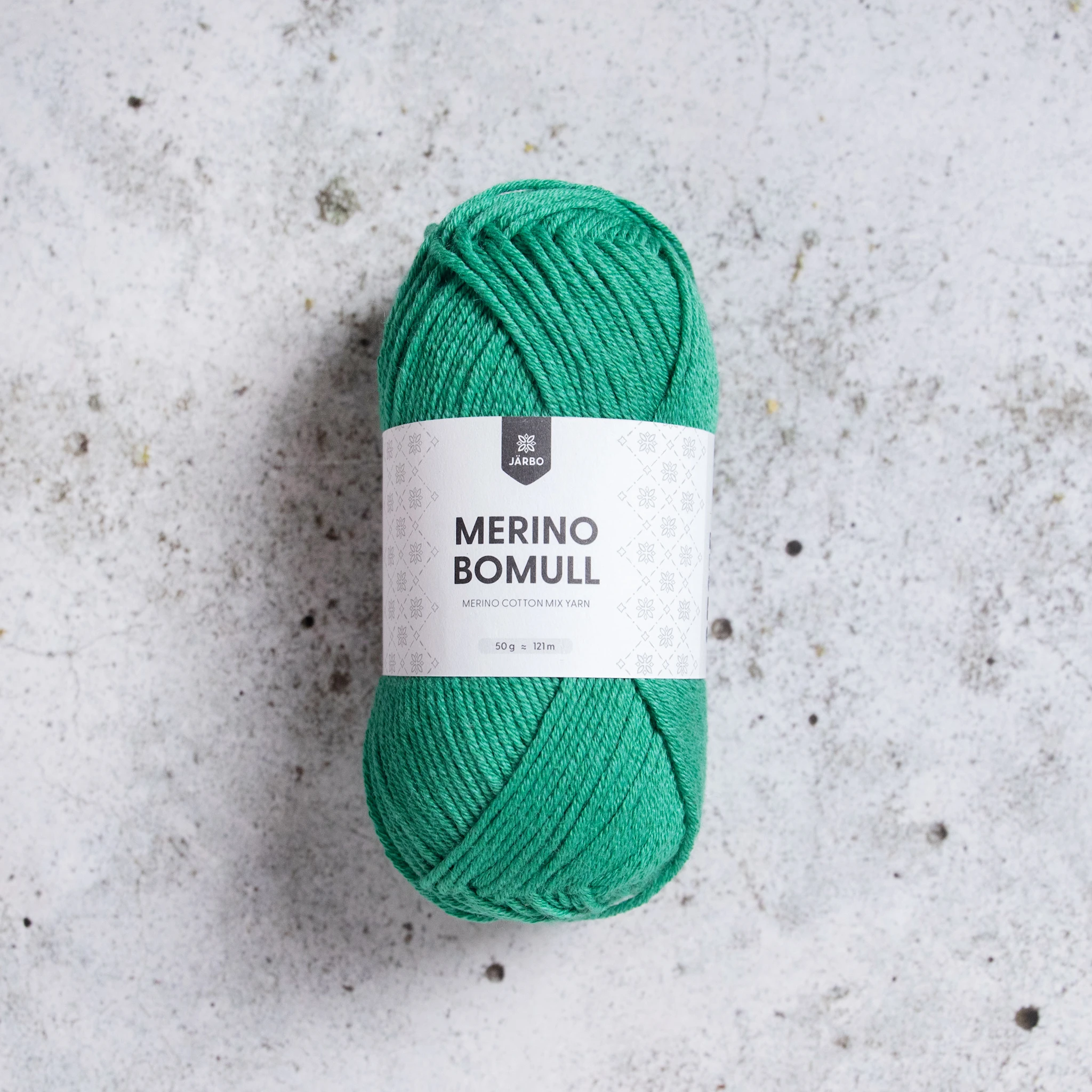 Produktbild för Merino Bomull 50 gr Järbo