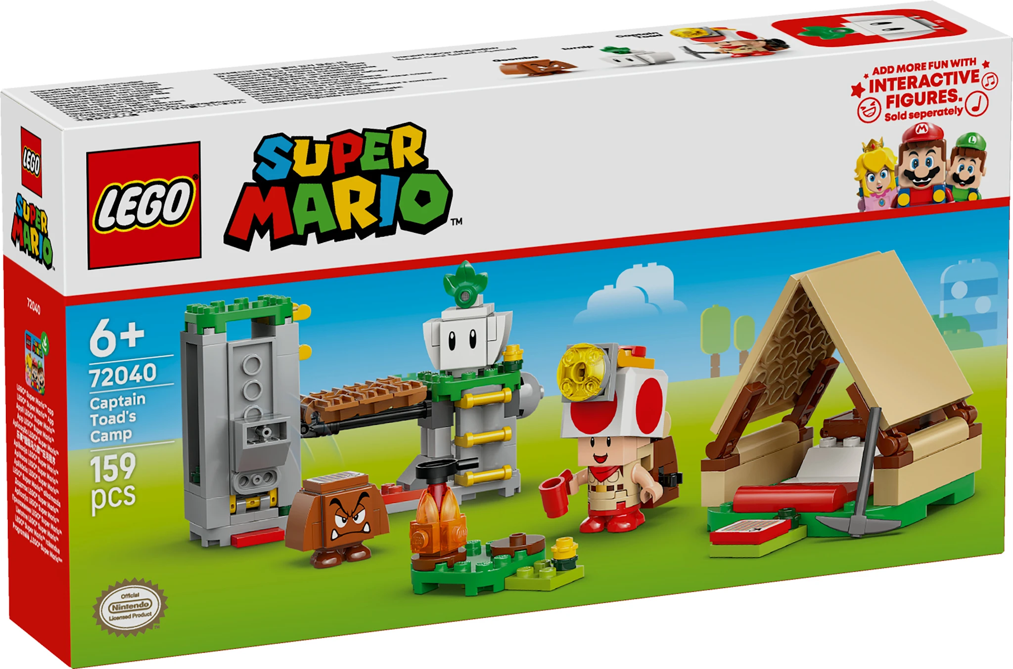 Tuotekuva ille Captain Toad retkellä LEGO® Super Mario (72040)