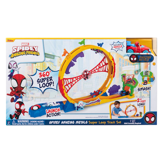 Produktbilde 7 for Racingsett Amazing Metals Super Loop Spidey & His Amazing Friends