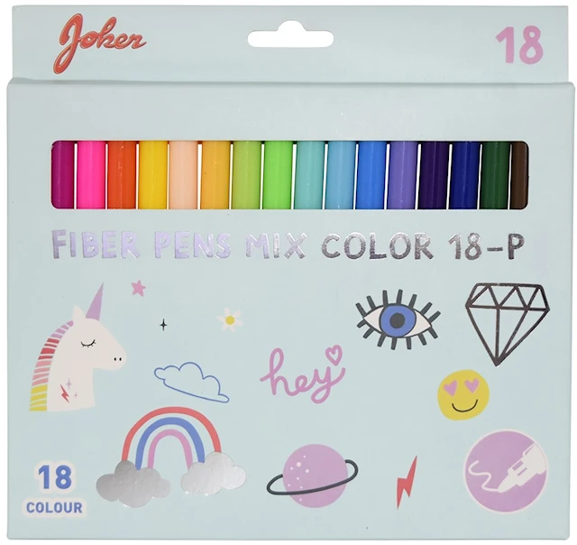 Kynät Fine 18-pack