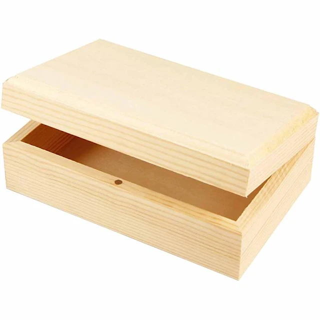 Smyckeskrin av Furu 14x9x5 cm 1 st